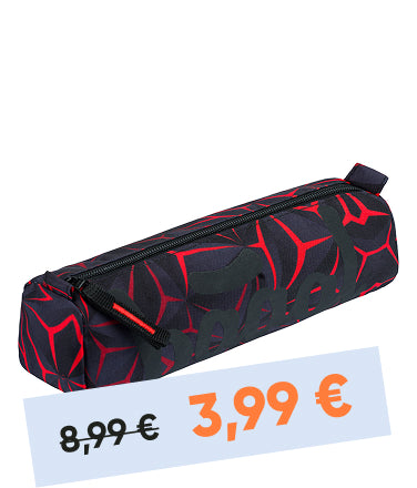 Schlampermäppchen Red Polygon
