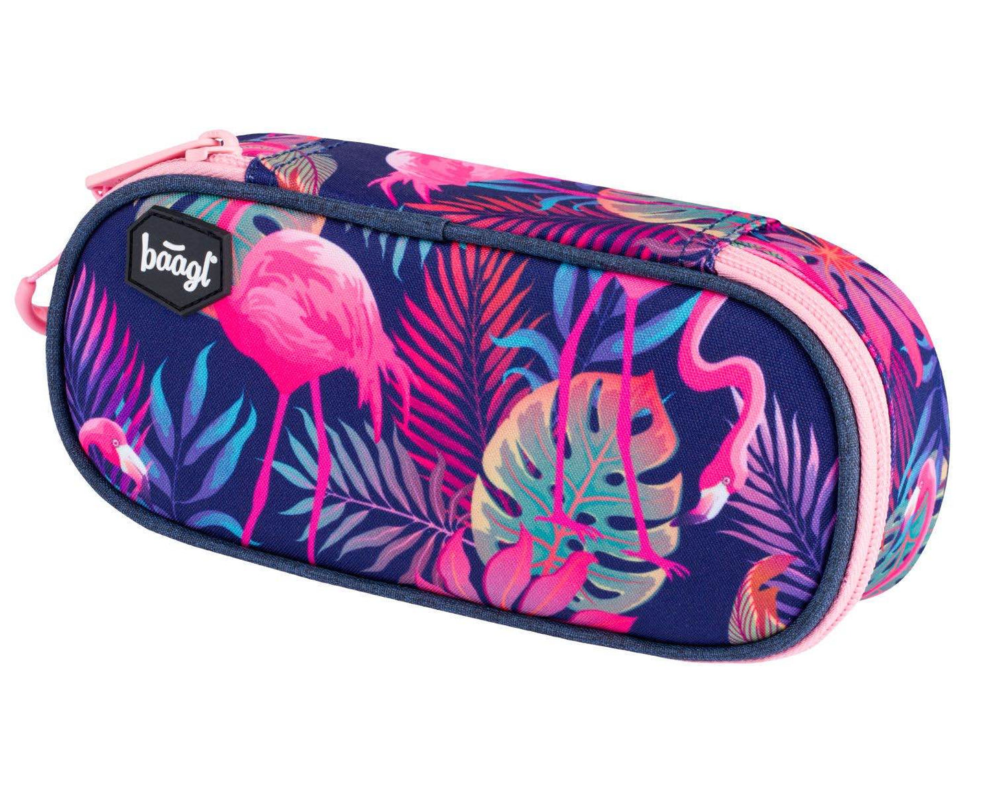 Flamingo Rucksack-Set 3tlg: Rucksack, Federmäppchen, Turnbeutel