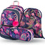 Flamingo Rucksack-Set 3tlg: Rucksack, Federmäppchen, Turnbeutel