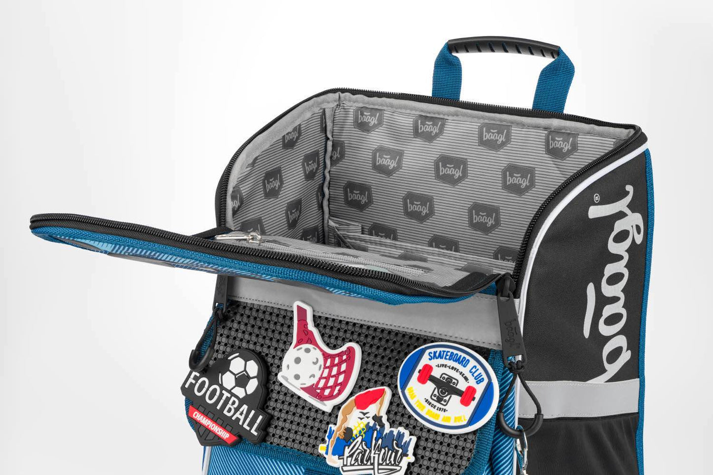 Zippy Sport Schulranzen-Set 6tlg: Schulranzen, Federmäppchen, Turnbeutel, Brotdose, Heftmappe, Silikon-Etui