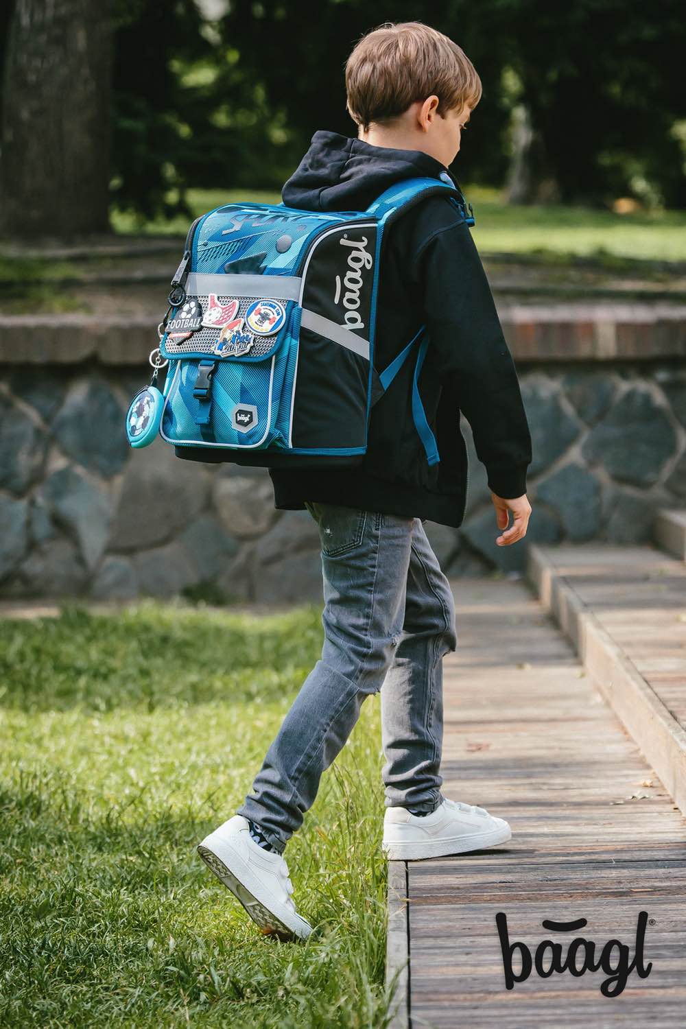 Zippy Sport Schulranzen-Set 6tlg: Schulranzen, Federmäppchen, Turnbeutel, Brotdose, Heftmappe, Silikon-Etui