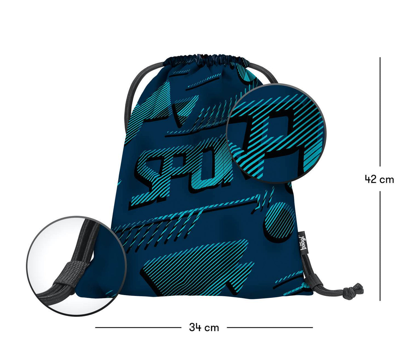 Zippy Sport Schulranzen-Set 6tlg: Schulranzen, Federmäppchen, Turnbeutel, Brotdose, Heftmappe, Silikon-Etui