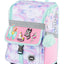 Zippy Regenbogen Schulranzen-Set 4tlg: Schulranzen, Federmäppchen, Turnbeutel, Silikon-Etui
