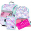Zippy Regenbogen Schulranzen-Set 4tlg: Schulranzen, Federmäppchen, Turnbeutel, Silikon-Etui