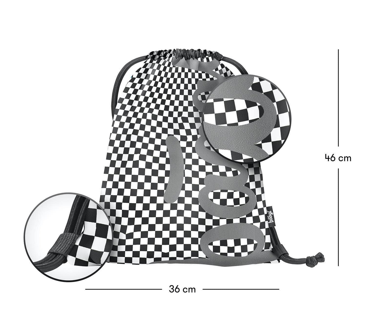 Turnbeutel Skate Ska Pattern