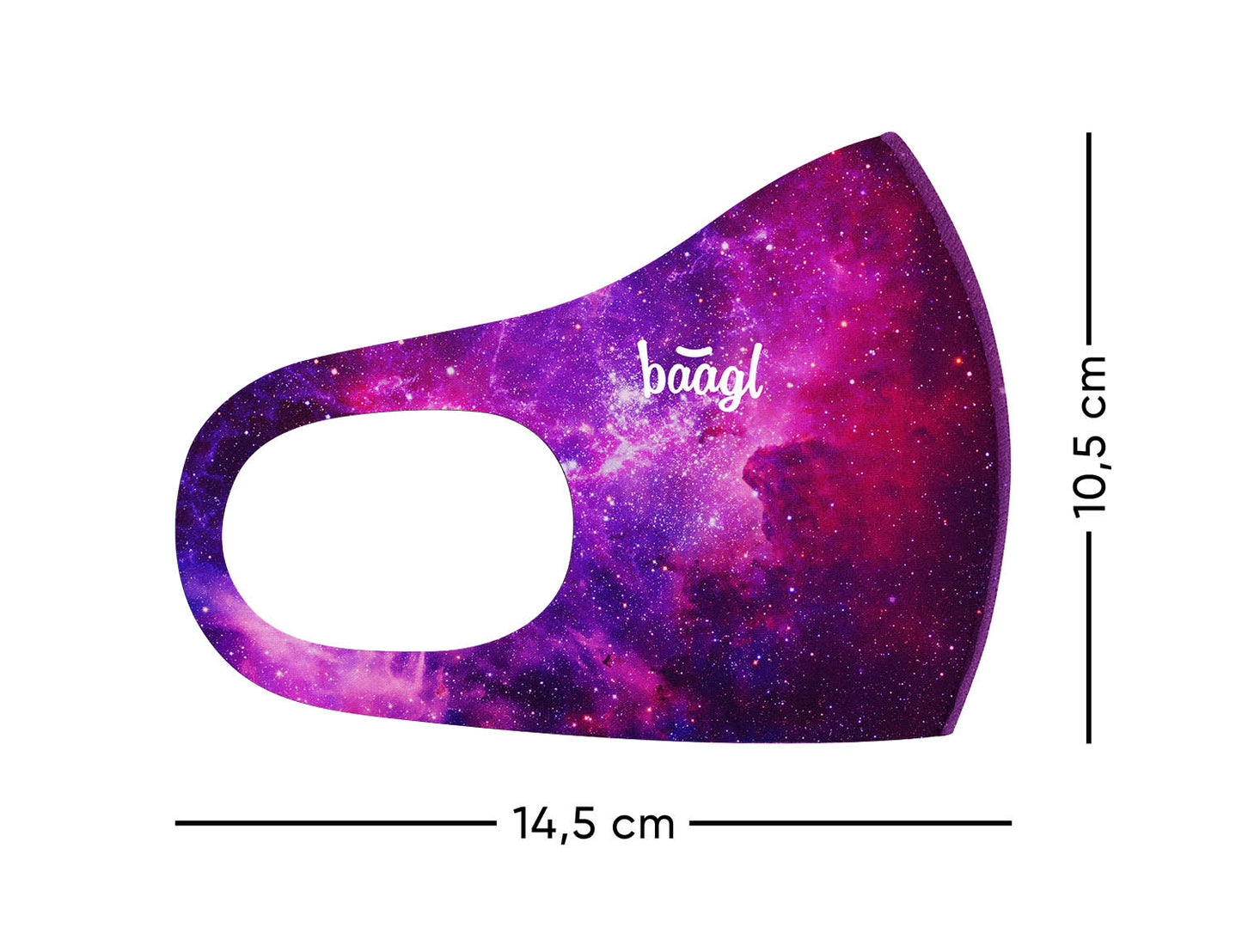 Anibakterieller Mundschutz für Kinder Galaxy