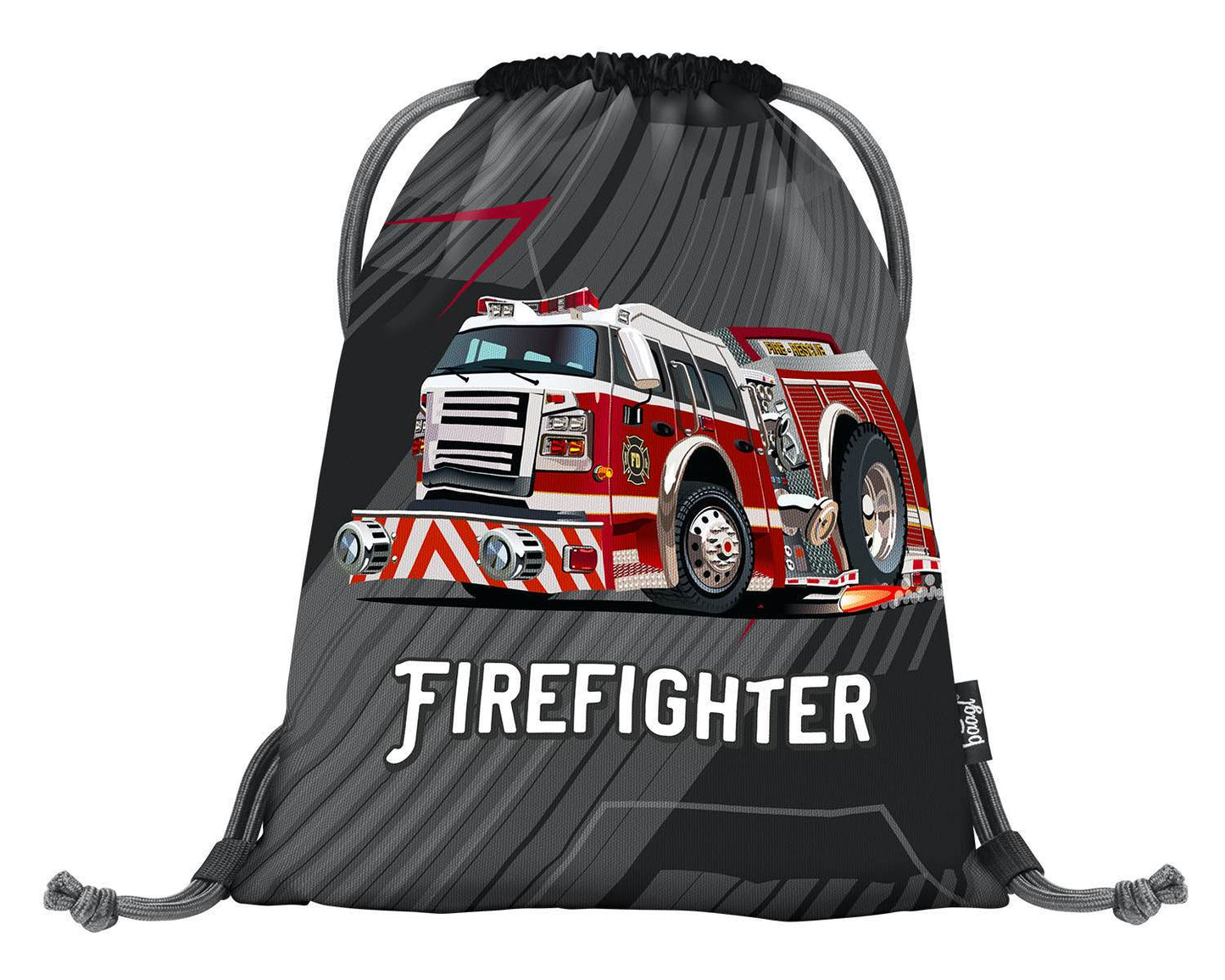 Feuerwehr Schulranzen-Set 5tlg: Schulranzen, Federmäppchen, Turnbeutel, Brotdose, Heftmappe