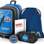 Cubic NASA Rucksack-Set 5tlg: Rucksack, Federmäppchen, Turnbeutel, Notizbuch, Geldbeutel