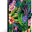 Cubic Tropical Rucksack-Set 5tlg: Rucksack, Federmäppchen, Turnbeutel, Notizbuch, Silikon-Etui