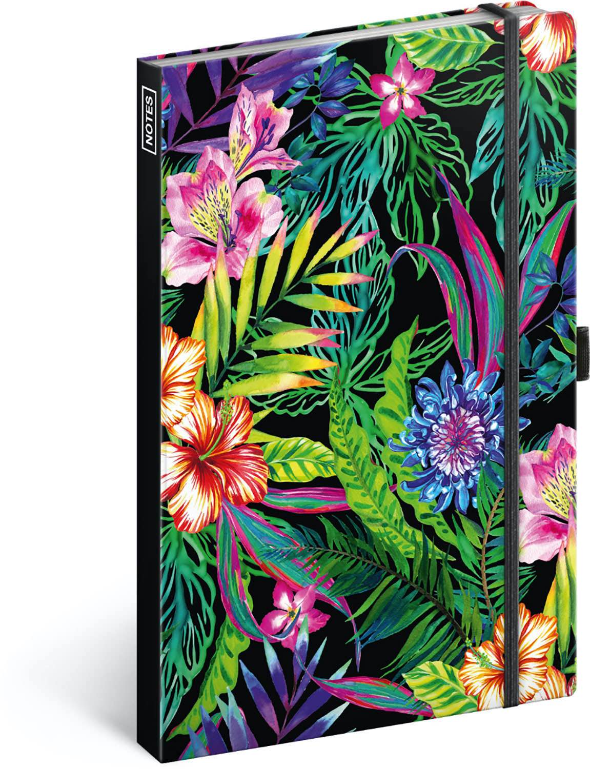 Cubic Tropical Rucksack-Set 5tlg: Rucksack, Federmäppchen, Turnbeutel, Notizbuch, Silikon-Etui