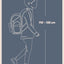 Zippy NASA Schulranzen-Set 6tlg: Schulranzen, Federmäppchen, Turnbeutel, Trinkflasche, Notizbuch, Geldbeutel