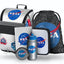 Zippy NASA Schulranzen-Set 6tlg: Schulranzen, Federmäppchen, Turnbeutel, Trinkflasche, Notizbuch, Geldbeutel