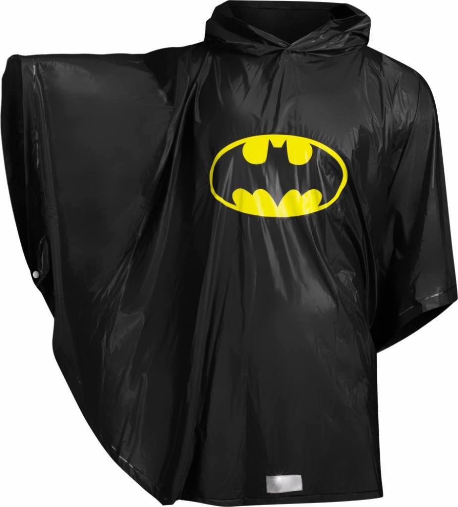 Batman Rucksack-Set 6tlg: Rucksack, Etui, Turnbeutel, Notizbuch, Regenjacke, Heftmappe