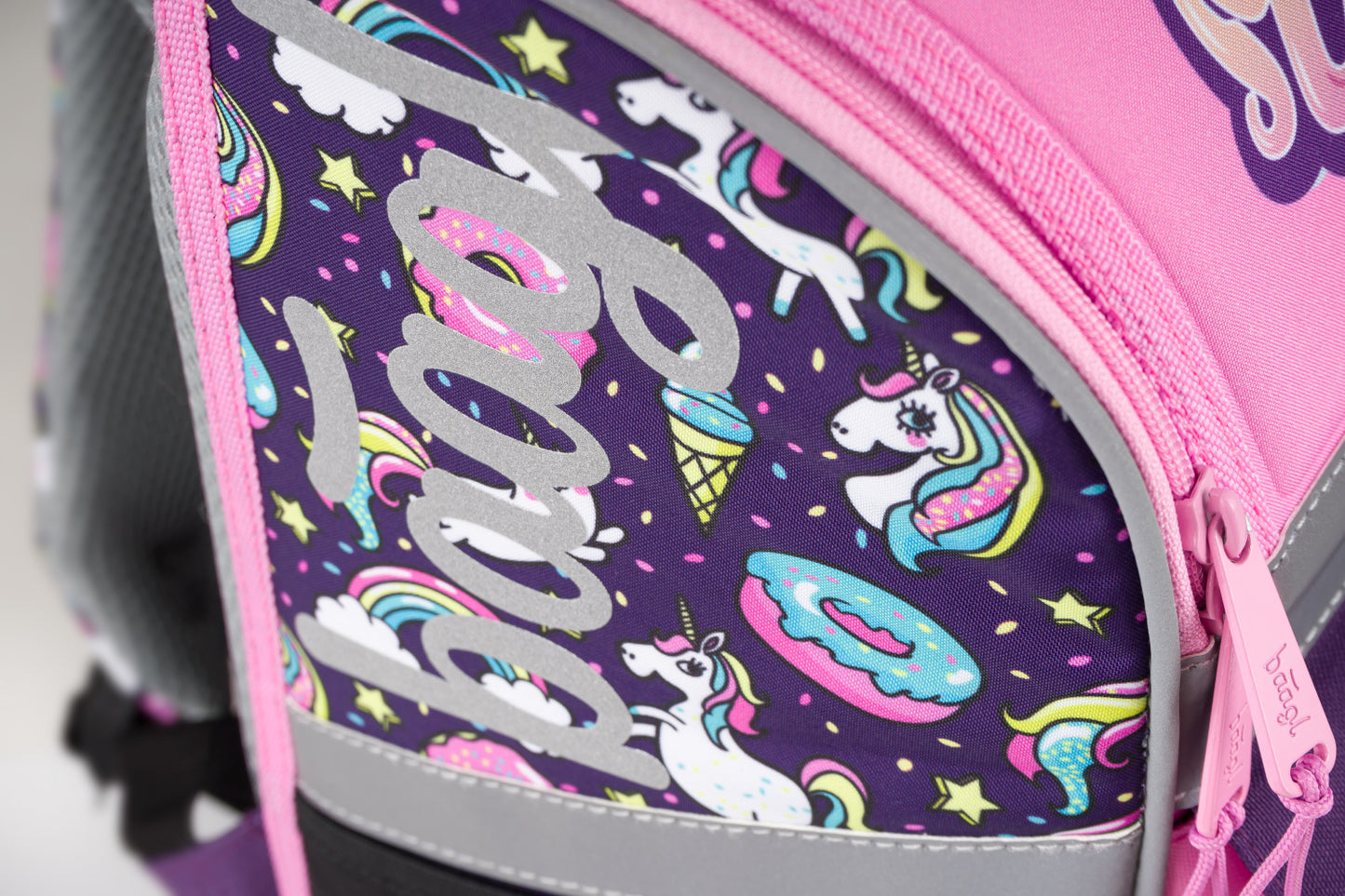 Zippy Unicorn Schulranzen-Set 7tlg: Schulranzen, Federmäppchen, Turnbeutel, Heftmappe, Brotdose, Schürze, Sticker