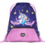 Zippy Unicorn Schulranzen-Set 7tlg: Schulranzen, Federmäppchen, Turnbeutel, Heftmappe, Brotdose, Schürze, Sticker