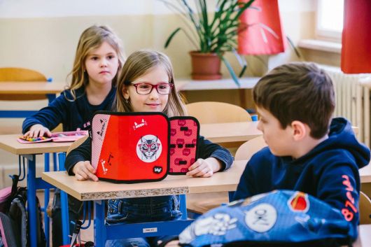 Katzen Schulranzen-Set 7tlg: Schulranzen, Federmäppchen, Turnbeutel, Heftmappe, Brotdose, Schürze, Hängeorganizer