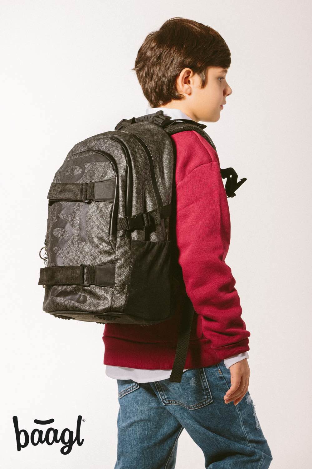 Schulrucksack Skate Ash
