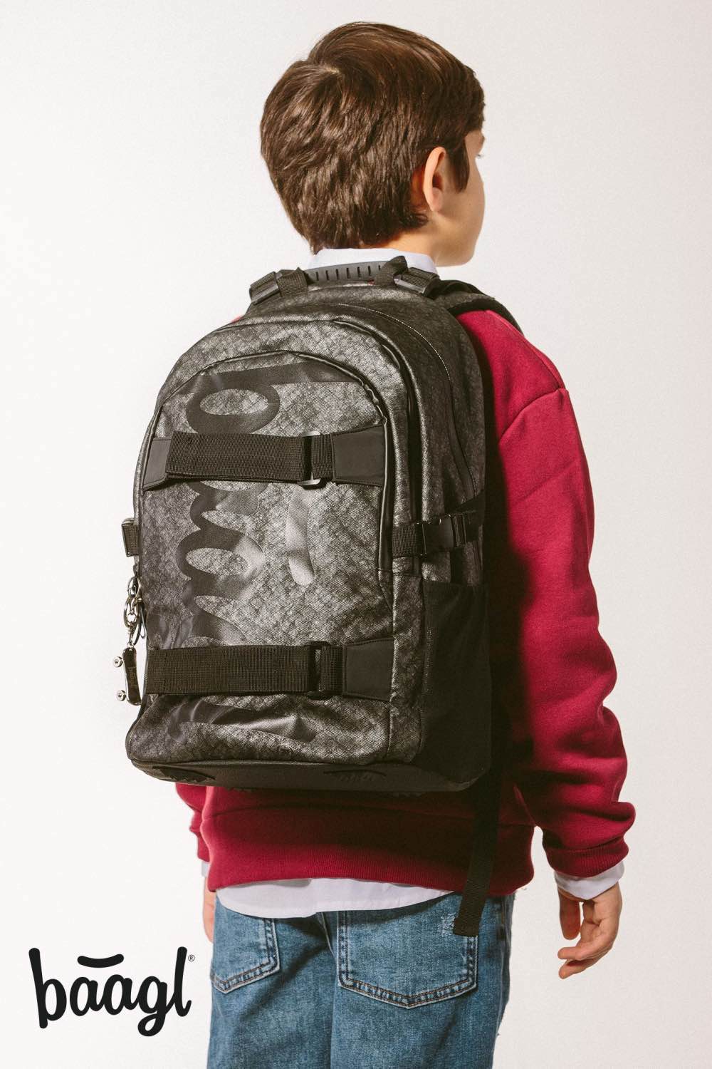 Schulrucksack Skate Ash