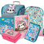 Zippy Faultier Schulranzen-Set 5tlg: Schulranzen, Federmäppchen, Turnbeutel, Heftmappe, Brotdose