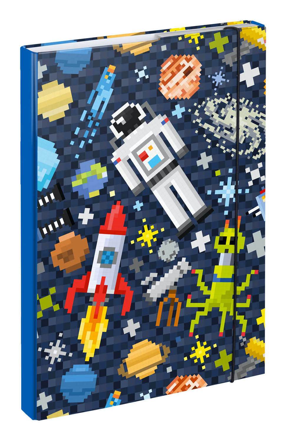 Shelly Space Game Schulranzen-Set 5tlg: Schulranzen, Federmäppchen, Turnbeutel, Heftmappe, Brotdose