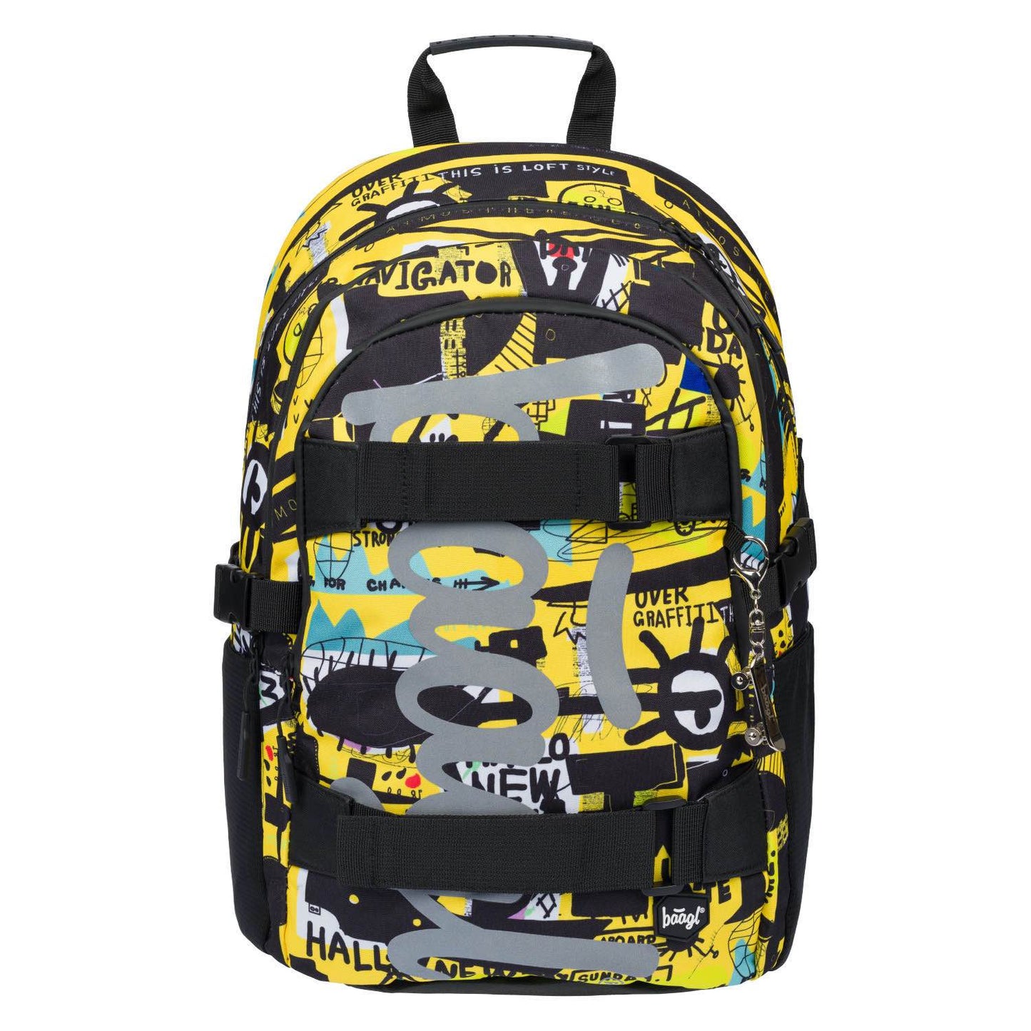 Skate Street Art Rucksack-Set 3tlg: Rucksack, Federmäppchen, Turnbeutel