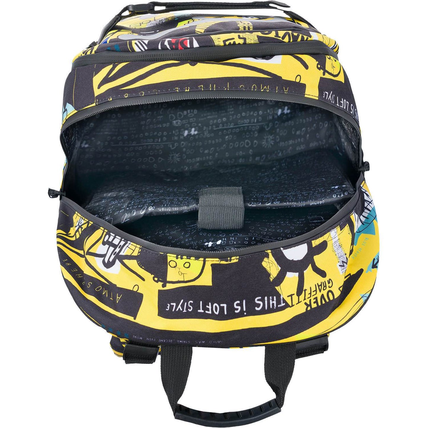 Skate Street Art Rucksack-Set 3tlg: Rucksack, Federmäppchen, Turnbeutel