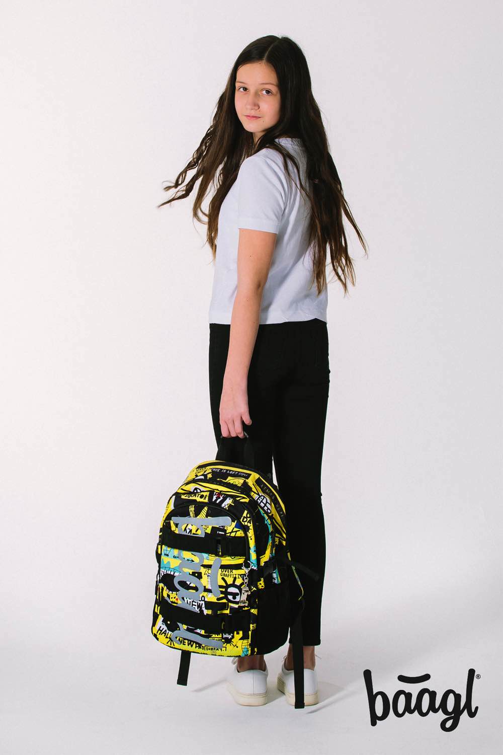 Skate Street Art Rucksack-Set 3tlg: Rucksack, Federmäppchen, Turnbeutel