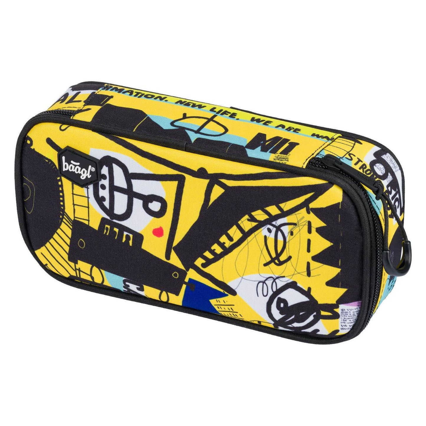 Skate Street Art Rucksack-Set 3tlg: Rucksack, Federmäppchen, Turnbeutel