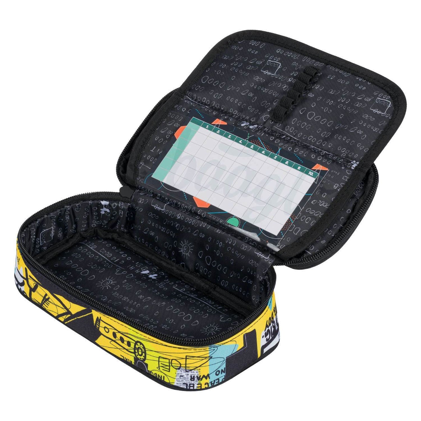 Skate Street Art Rucksack-Set 3tlg: Rucksack, Federmäppchen, Turnbeutel