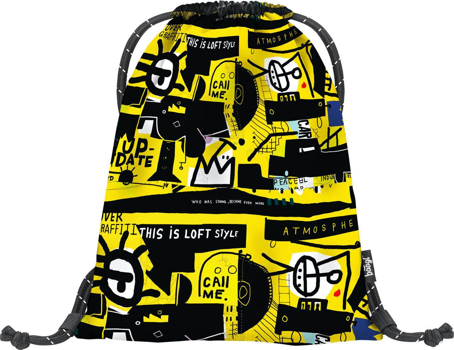 Skate Street Art Rucksack-Set 3tlg: Rucksack, Federmäppchen, Turnbeutel