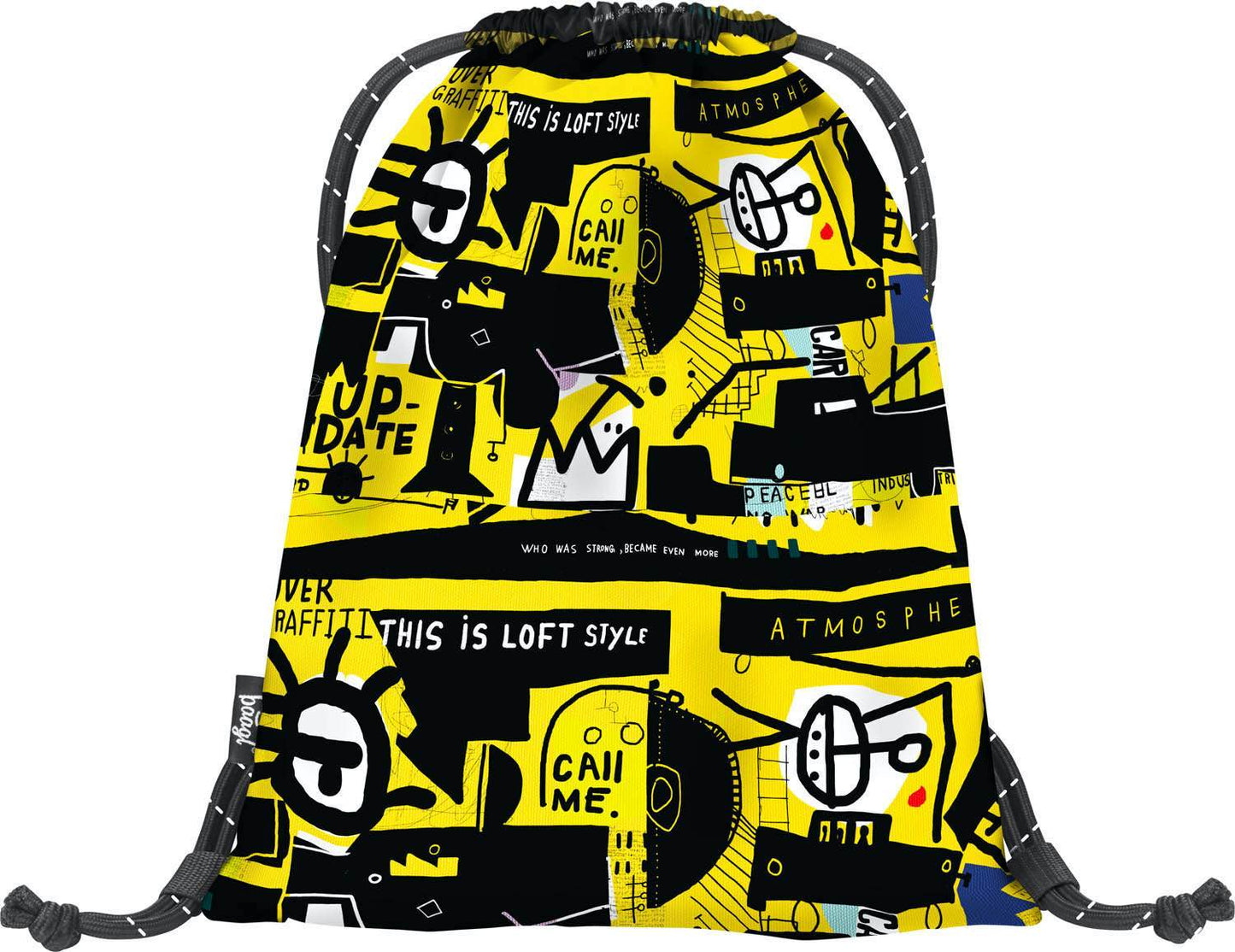 Skate Street Art Rucksack-Set 3tlg: Rucksack, Federmäppchen, Turnbeutel