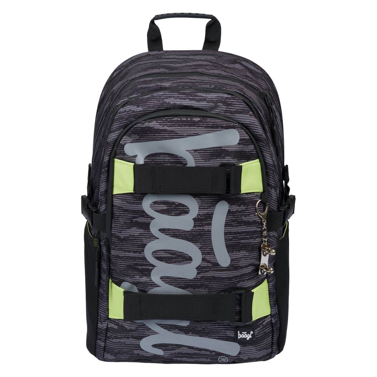 Skate Grey Rucksack-Set 3tlg: Rucksack, Federmäppchen, Turnbeutel
