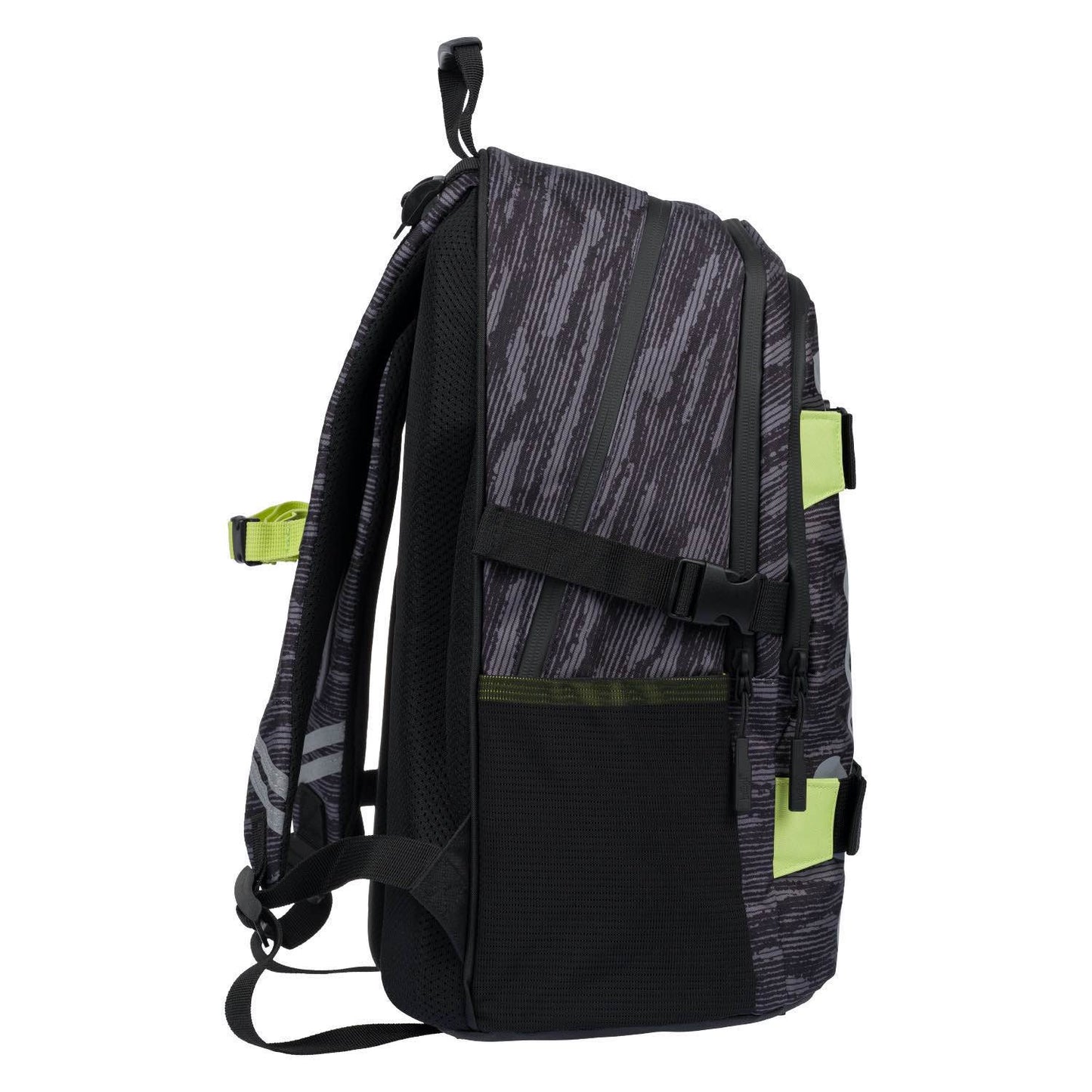 Skate Grey Rucksack-Set 3tlg: Rucksack, Federmäppchen, Turnbeutel