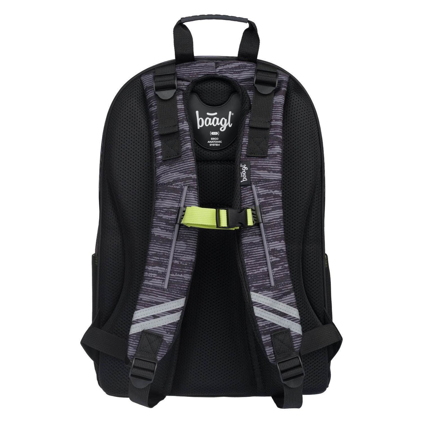 Skate Grey Rucksack-Set 3tlg: Rucksack, Federmäppchen, Turnbeutel