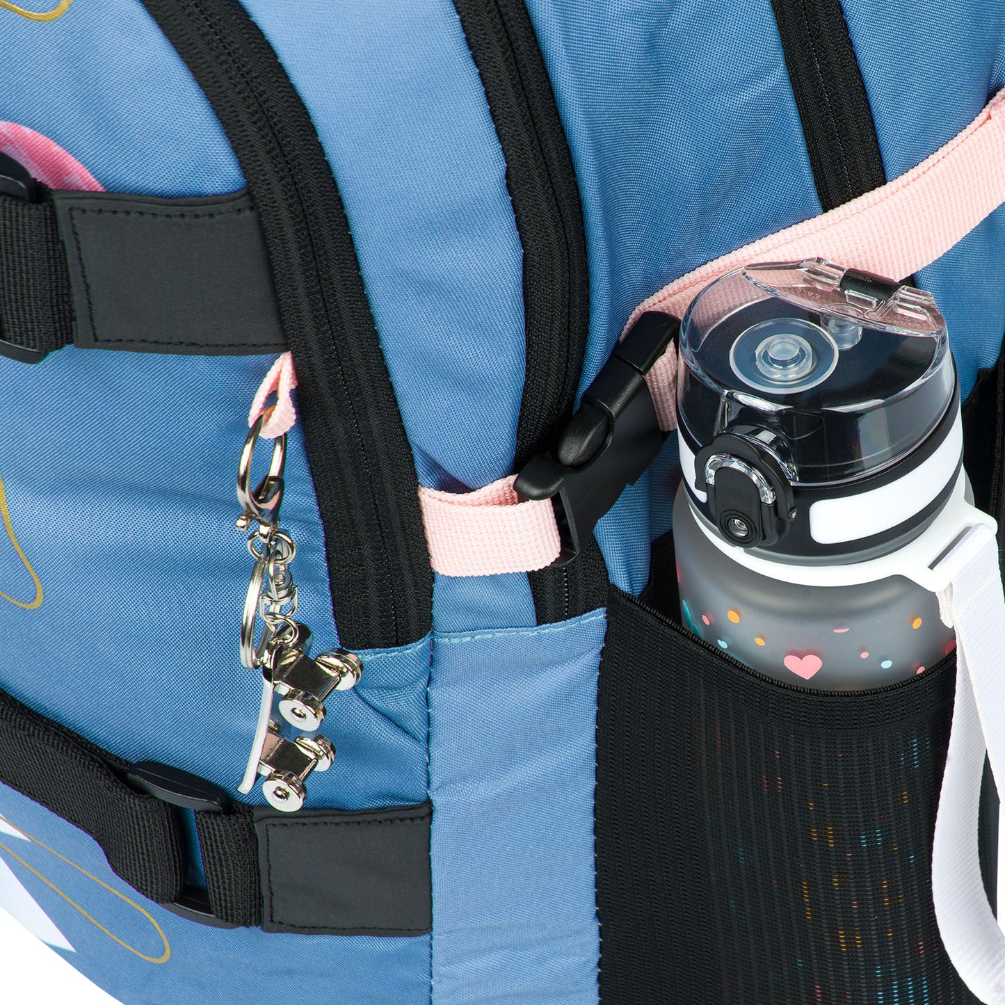 Skate Moon Rucksack-Set 3tlg: Rucksack, Federmäppchen, Turnbeutel