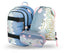 Skate Moon Rucksack-Set 3tlg: Rucksack, Federmäppchen, Turnbeutel