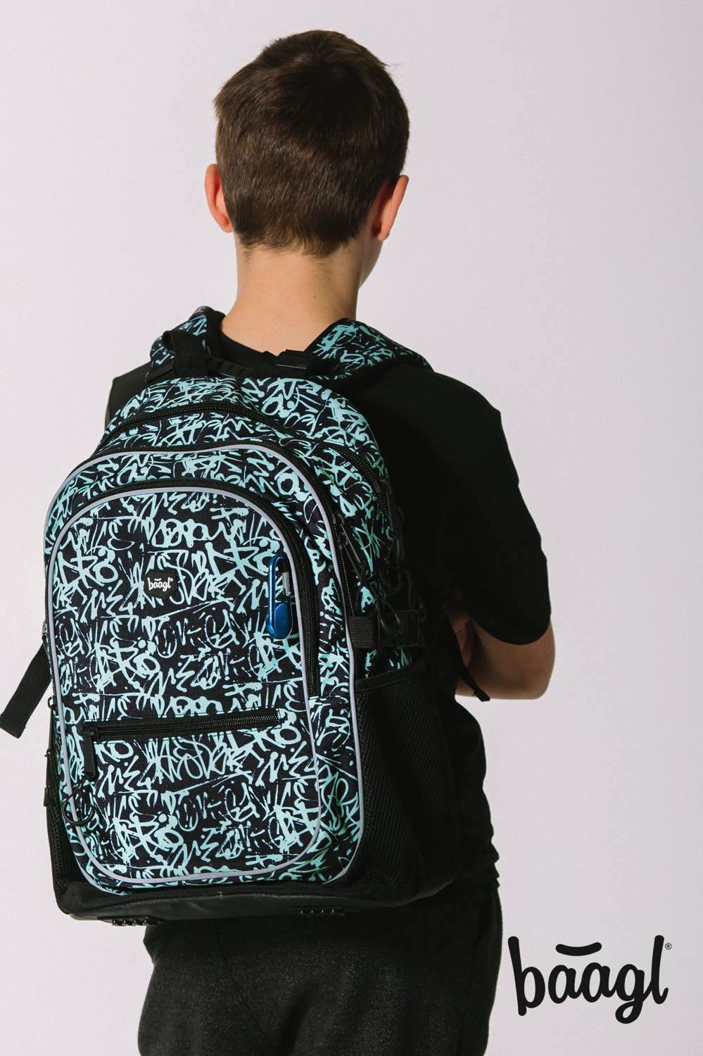 Core Graffito Rucksack-Set 3tlg: Rucksack, Federmäppchen, Turnbeutel