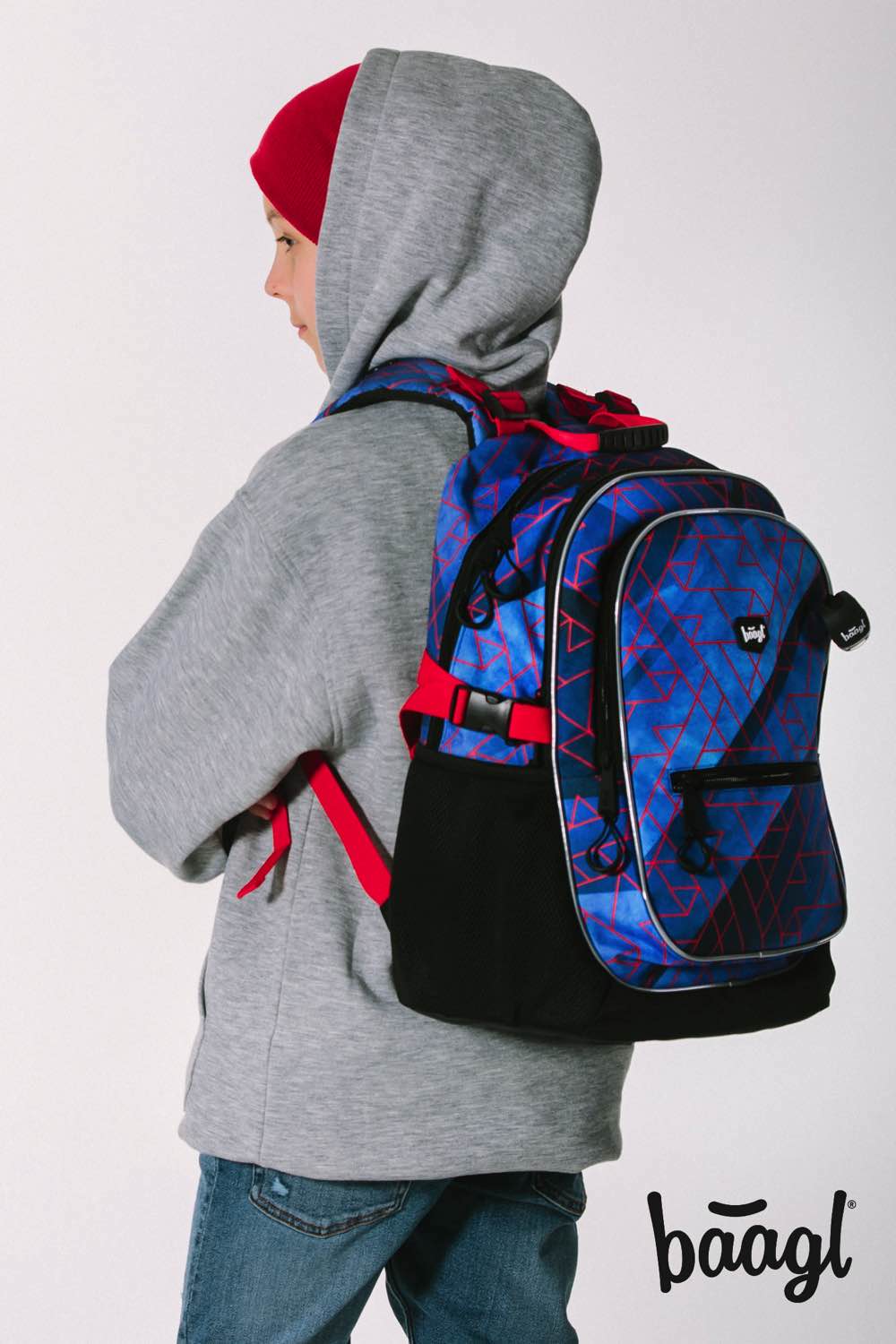 Core Trigo Rucksack-Set 3tlg: Rucksack, Federmäppchen, Turnbeutel