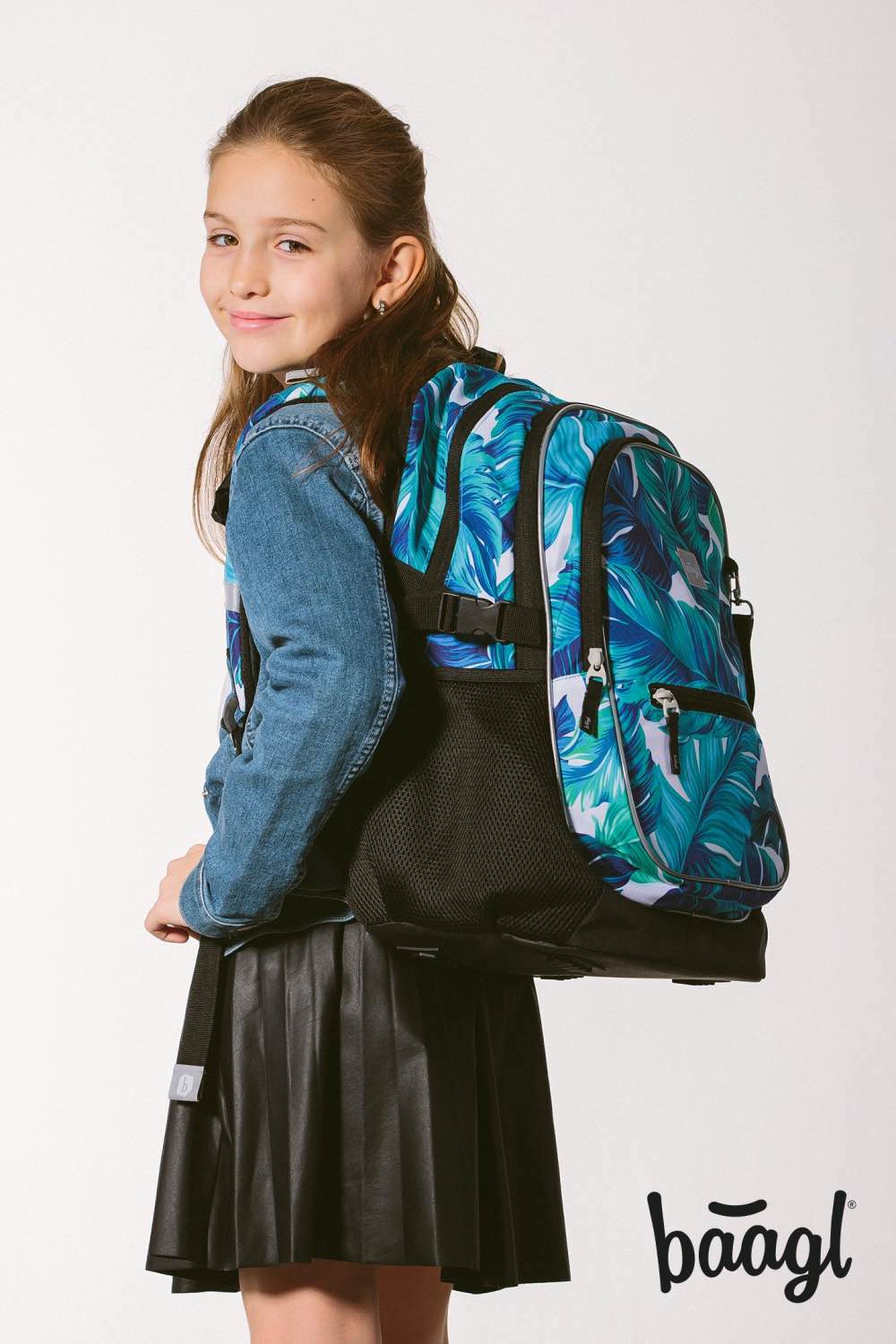 Schulrucksack Core Monstera