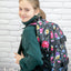 Schulrucksack Skate Flowers