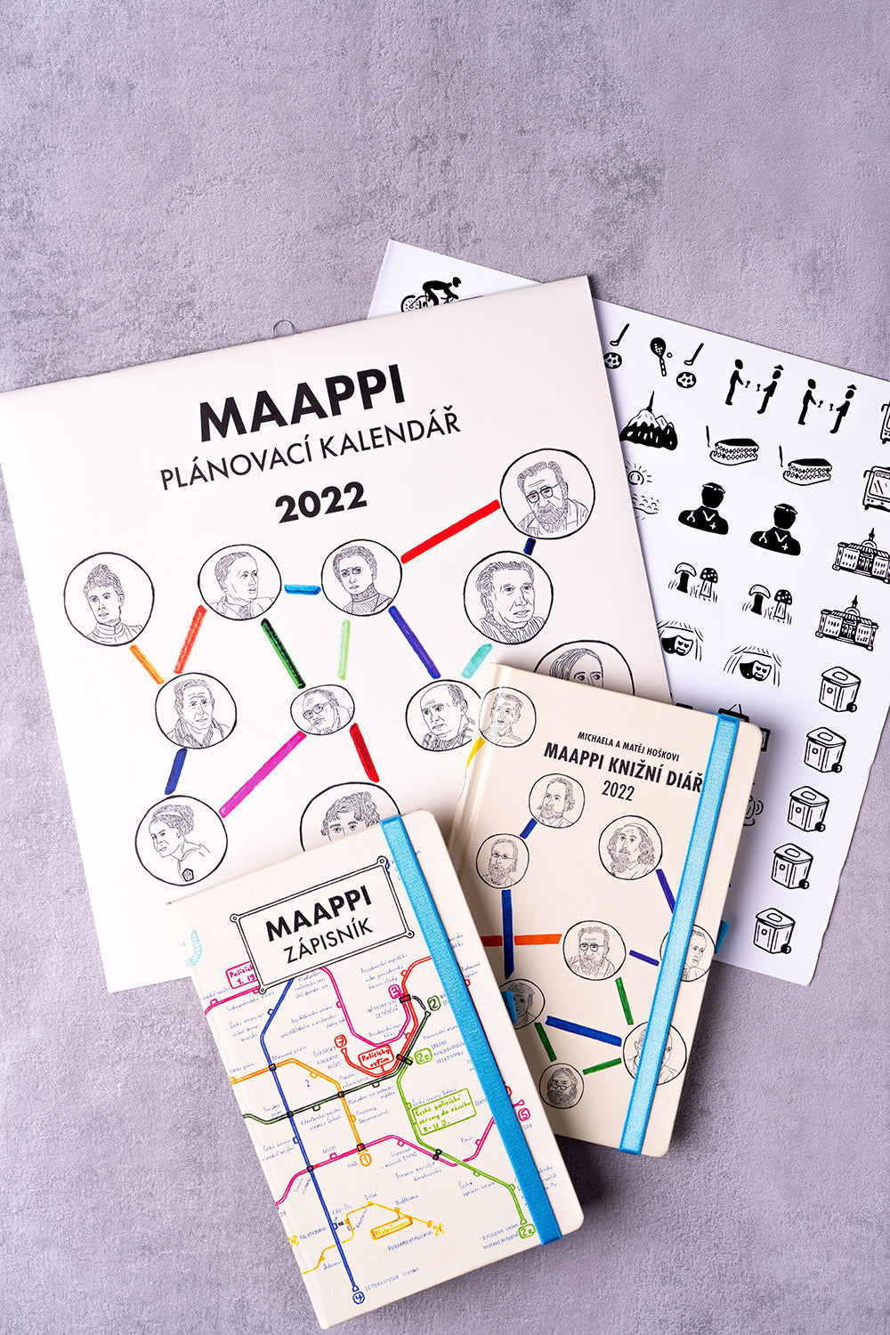 Notizbuch Maappi, liniert, 13 x 21 cm