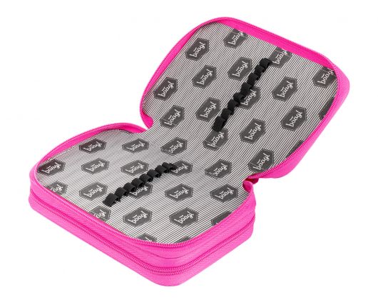 Zippy Regenbogen Schulranzen-Set 6tlg: Schulranzen, Federmäppchen 2-fach, Turnbeutel, Heftmappe, Brotdose, Silikon-Etui