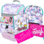 Zippy Regenbogen Schulranzen-Set 6tlg: Schulranzen, Federmäppchen 2-fach, Turnbeutel, Heftmappe, Brotdose, Silikon-Etui