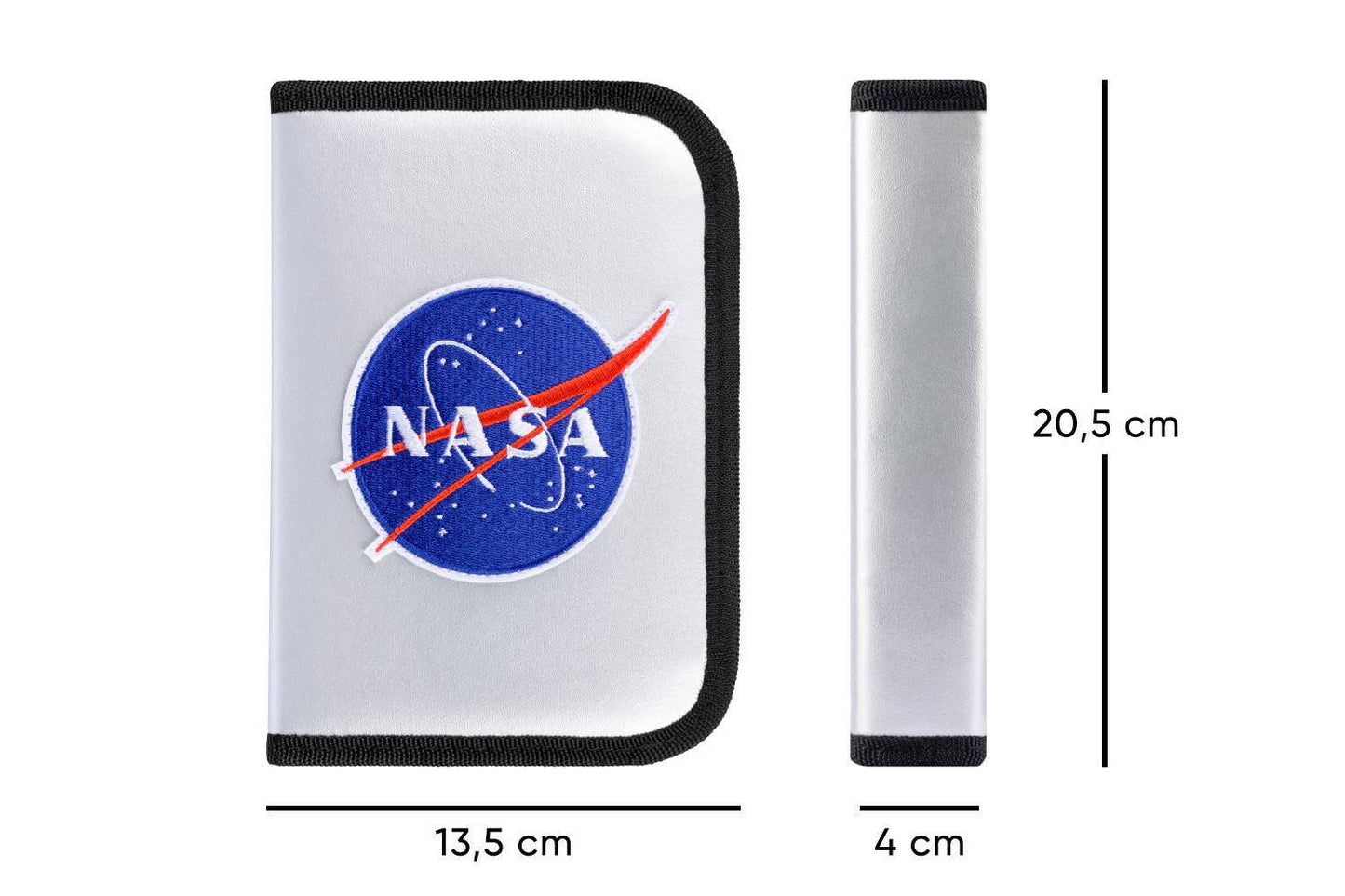 Zippy NASA Schulranzen-Set 5tlg: Schulranzen, Federmäppchen, Turnbeutel, Heftmappe, Notizbuch