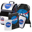Zippy NASA Schulranzen-Set 5tlg: Schulranzen, Federmäppchen, Turnbeutel, Heftmappe, Notizbuch