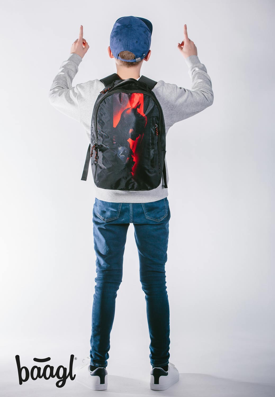 Rucksack eARTh Batman Red