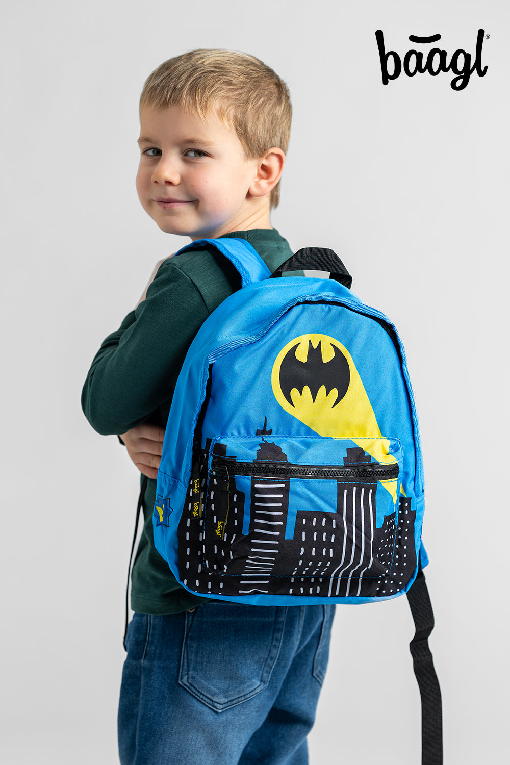 Kindergartenrucksack Batman Blau