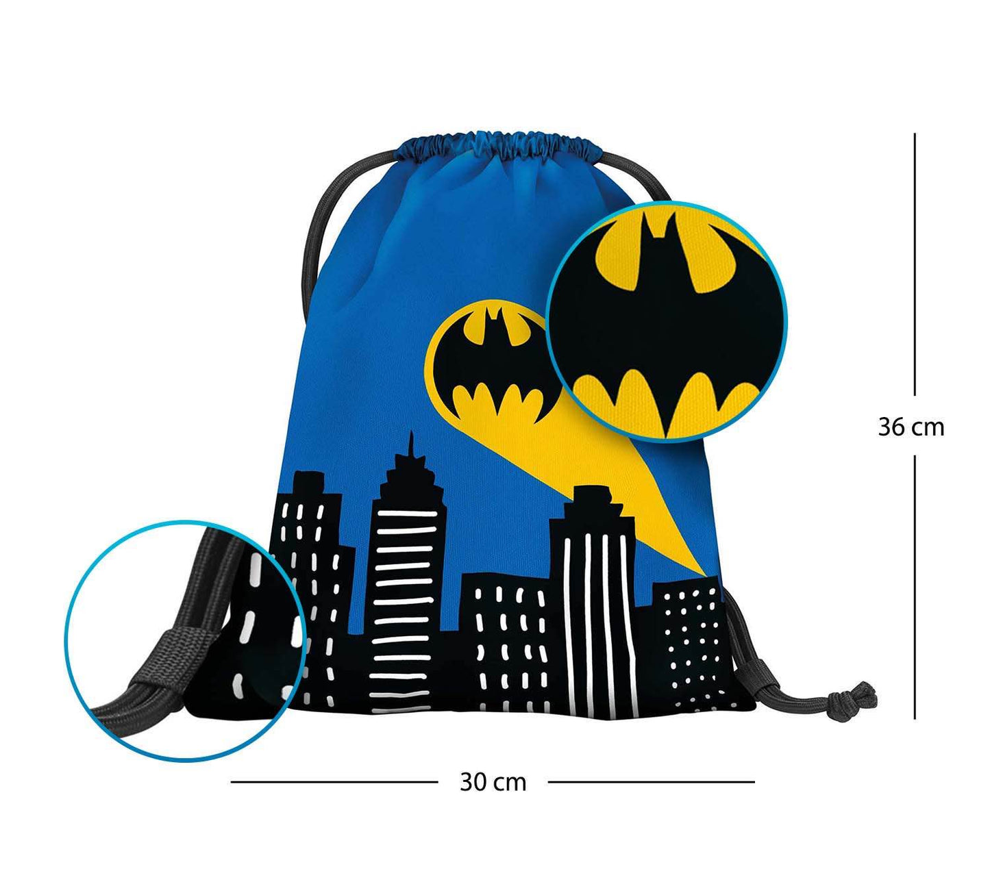 Kindergartenbeutel Batman Blue