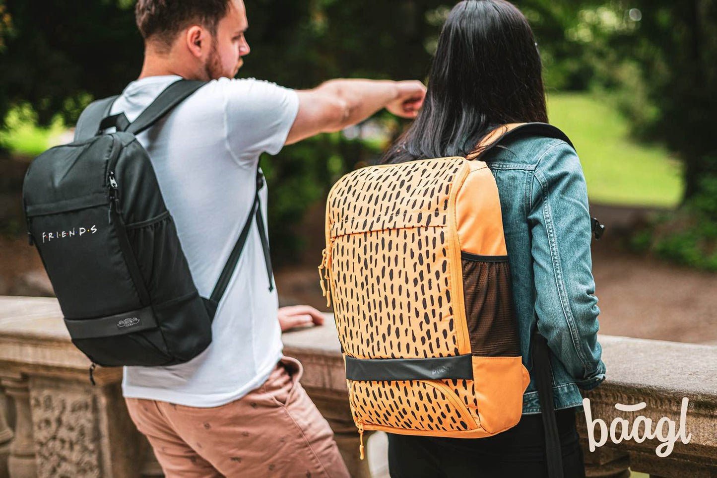 Rucksack FRIENDS schwarz