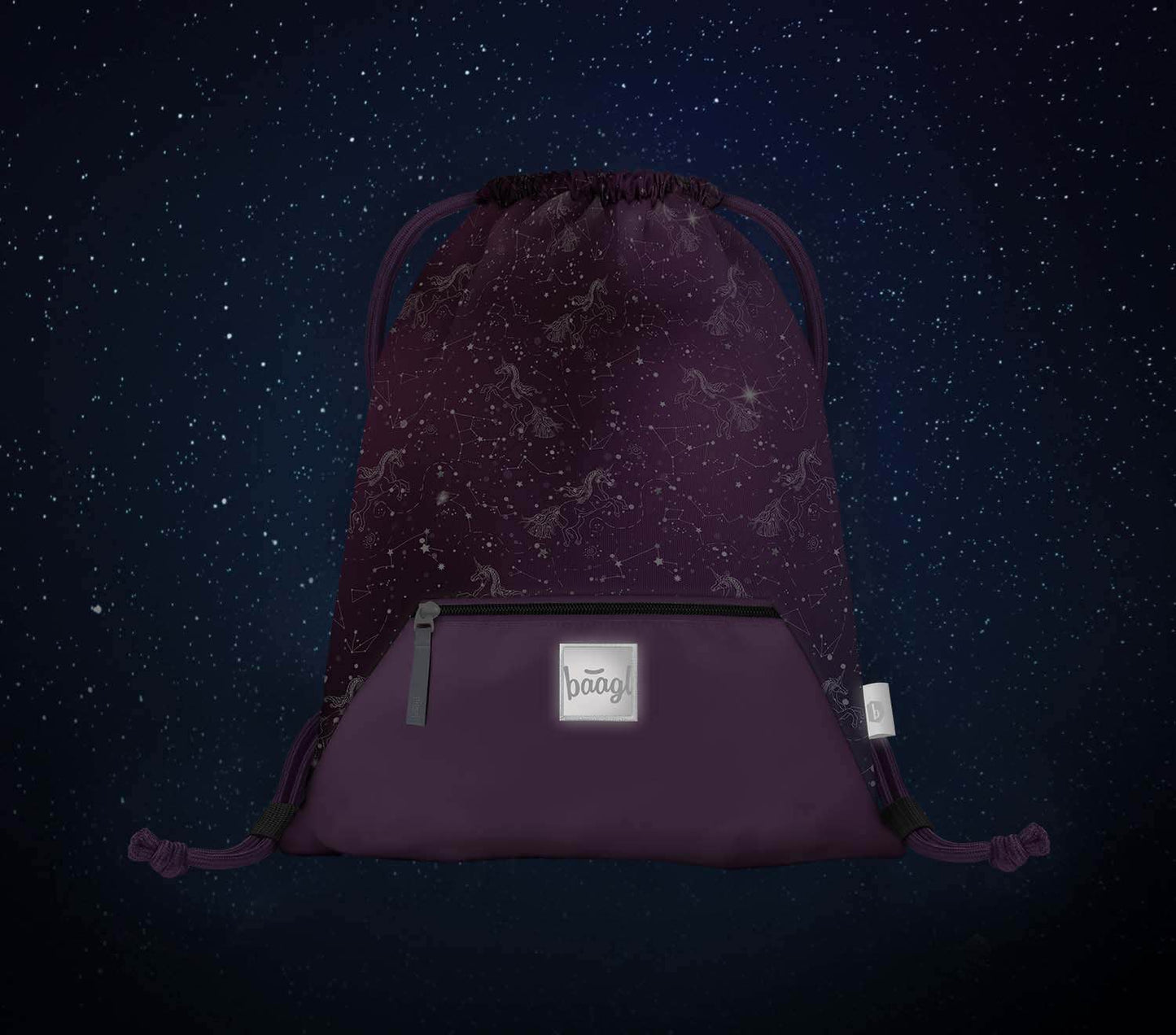 Turnbeutel mit Tasche Unicorn Universe